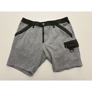 Men's Nasty Pig Athletic Sweat Shorts Gray Green Size M